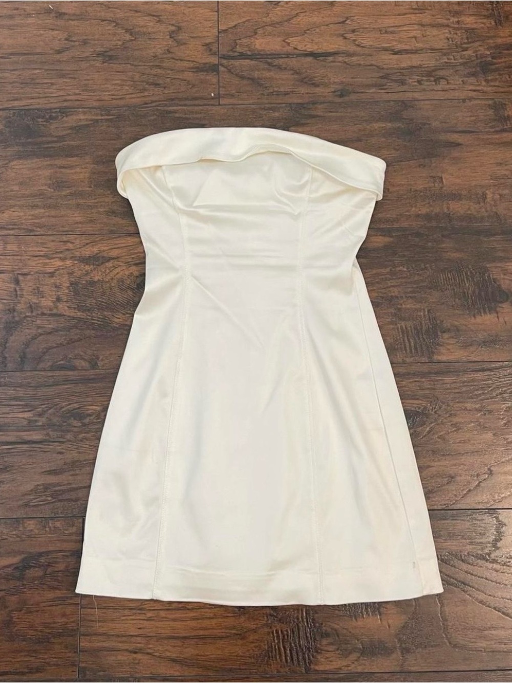 Aritzia White Satin Dress - Picture 2 of 7